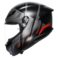 AGV K6 S Karve Matt Black Grey Red