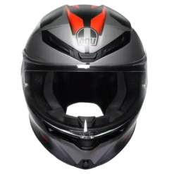 AGV K6 S Karve Matt Black Grey Red