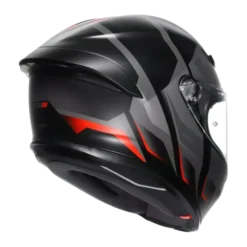 AGV K6 S Karve Matt Black Grey Red