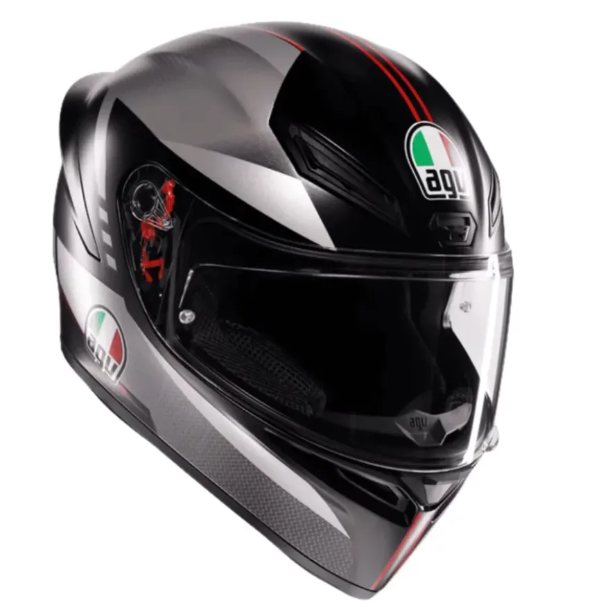AGV K1 S Lap Matt Black/Grey/Red