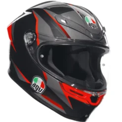 AGV K6 Slashcut Black/Grey/Red
