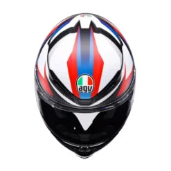 AGV K6 S Timewarp Matt Black Red Blue