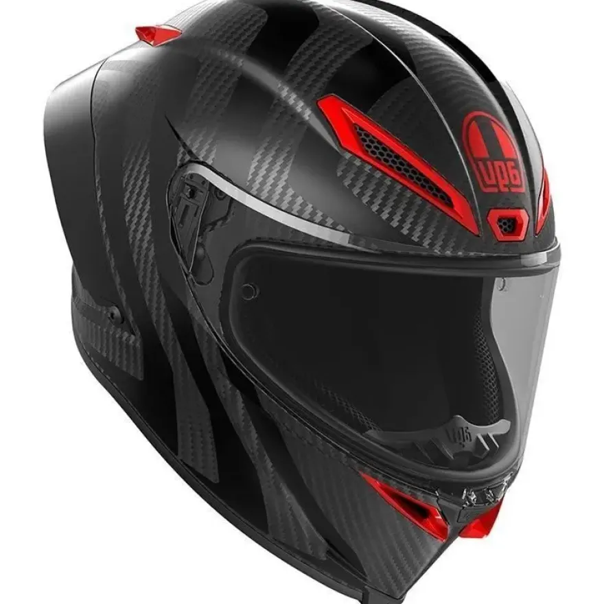 AGV Pista GP RR Intrepido Matt Carbon/Blk/Red
