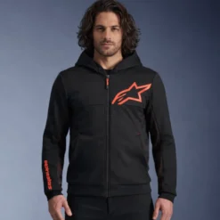 Alpinestars Chrome Hoodie Black / Red