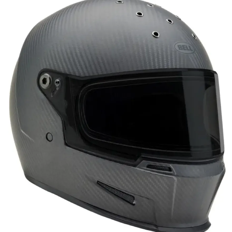 Bell Eliminator Carbon Integraalhelm Mat Zwart