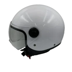 Helm Vito Jet Loreto Glans Wit