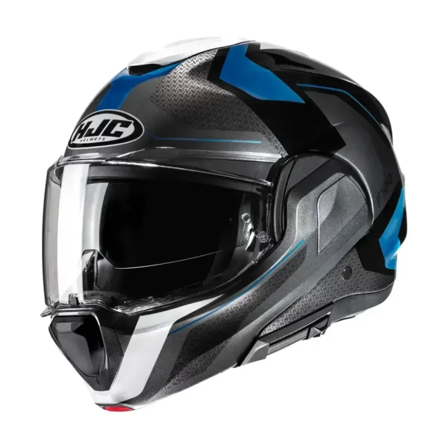 HJC F100 Bios Grijs/Blauw