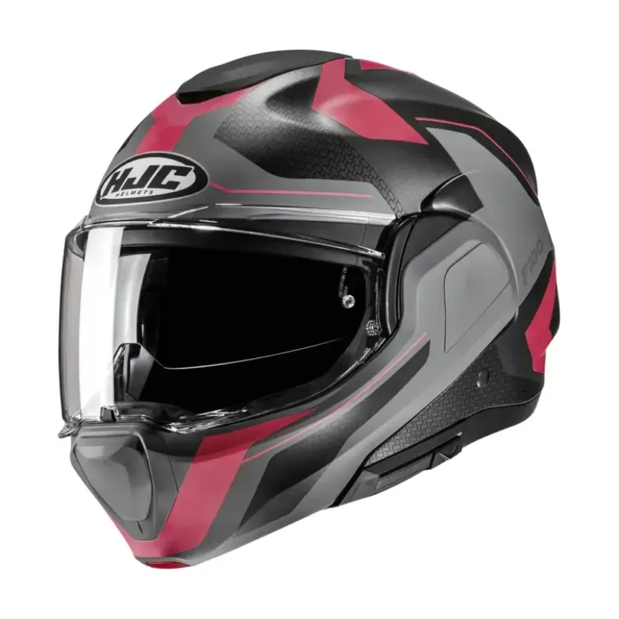 HJC F100 Bios Roze/Grijs