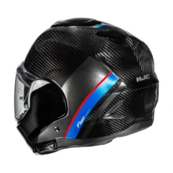 HJC F100 Carbon Stan Zwart Blauw