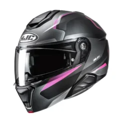 HJC i91 Felio Zwart Roze