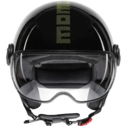 Momo FGTR Classic Stripes Glossy Black Yellow Fluo