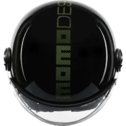 Momo FGTR Classic Stripes Glossy Black Yellow Fluo