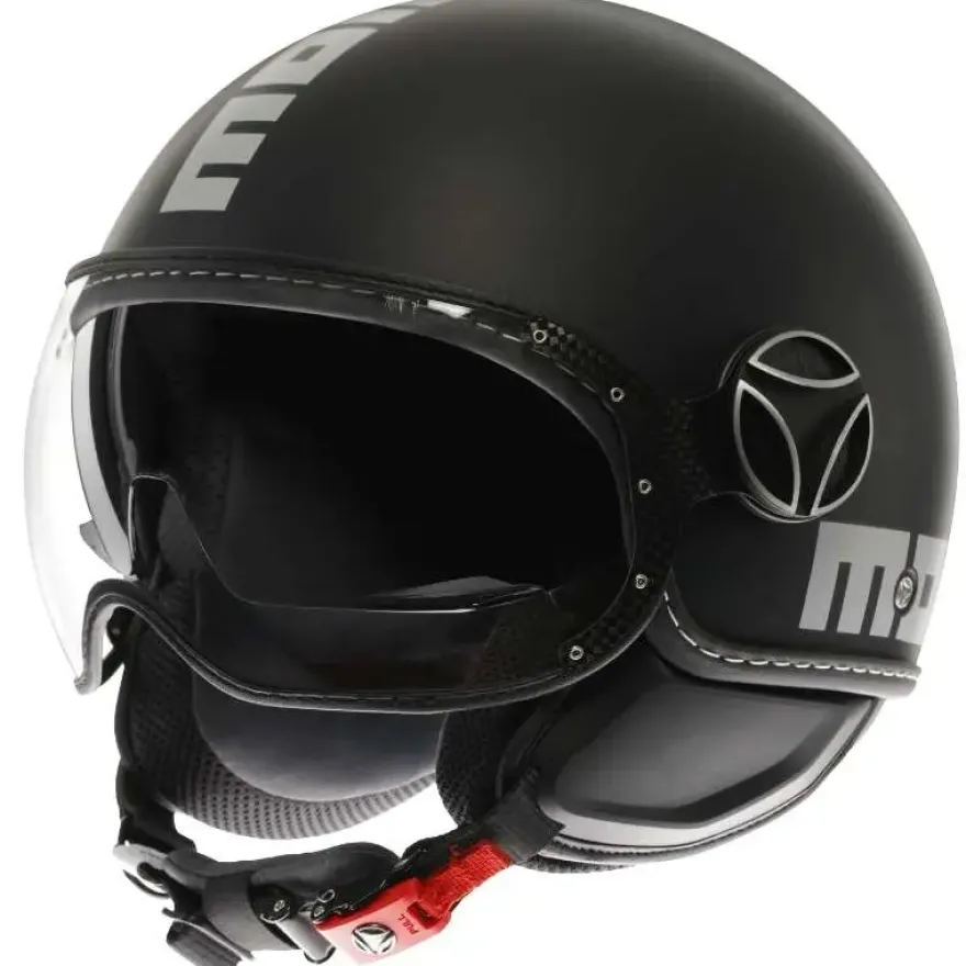 Momo FGTR EVO HIP Matt Black Silver
