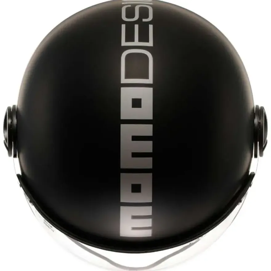 Momo FGTR EVO HIP Matt Black Silver