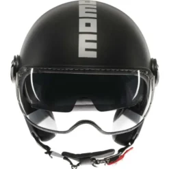 Momo FGTR EVO HIP Matt Black Silver