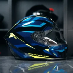 Scorpion Exo-391 AAXO Black Blue