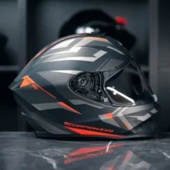 Scorpion Exo-391 AAXO Matt Black Red