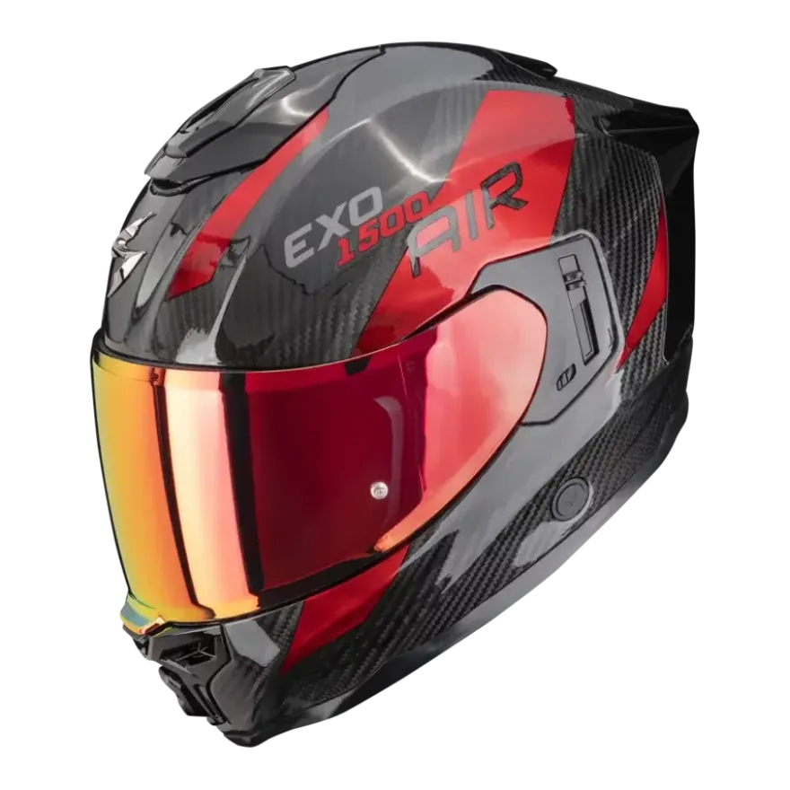 Scorpion EXO-1500 Carbon Platted Black Red