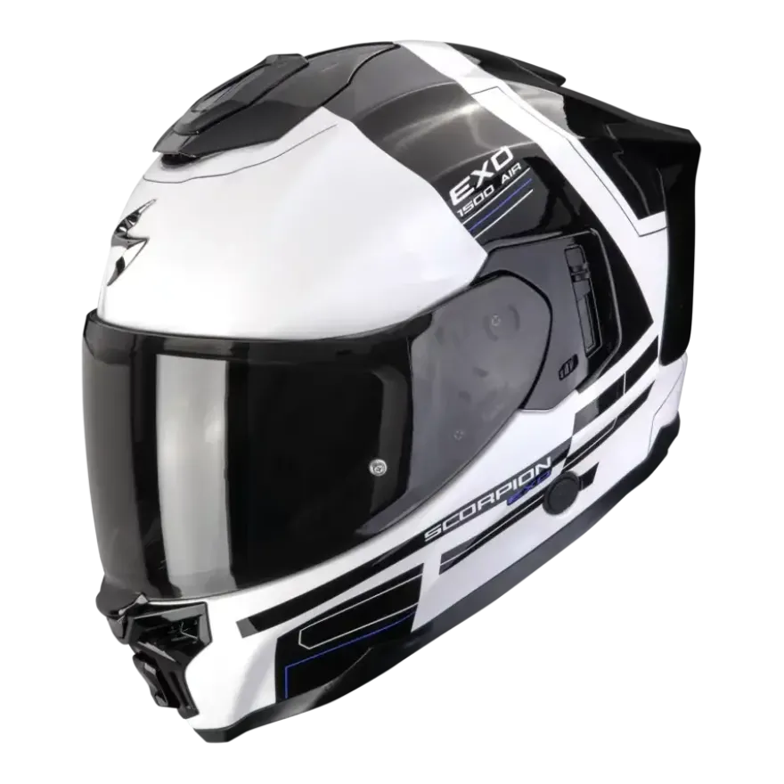 Scorpion EXO-1500 Dual White Black Blue