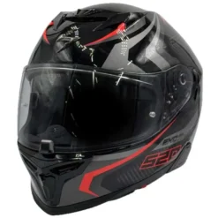 Scorpion Exo-520 Evo Air Terra Black-Silver-Red