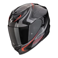 Scorpion Exo-520 Evo Air Terra Black-Silver-Red