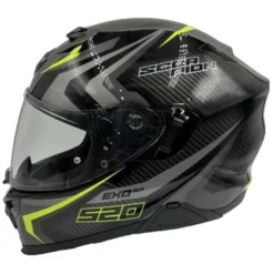 Scorpion Exo-520 Evo Air-Terra-Black-Silver-Yellow