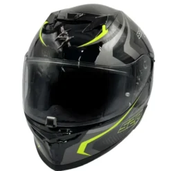 Scorpion Exo-520 Evo Air-Terra-Black-Silver-Yellow