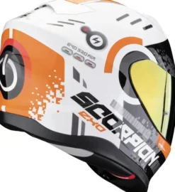 Scorpion Exo-520 Evo Air Titan White Orange