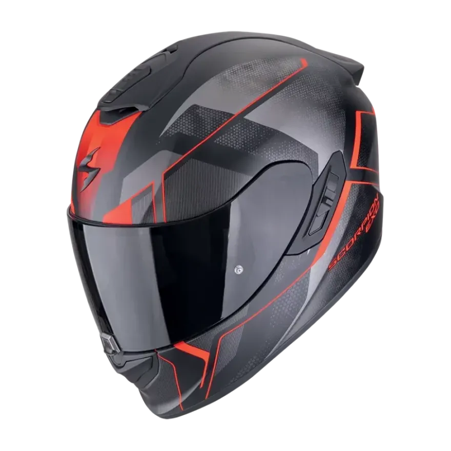 Scorpion Exo-1400 Evo II Air Intensio Matt Black-Red