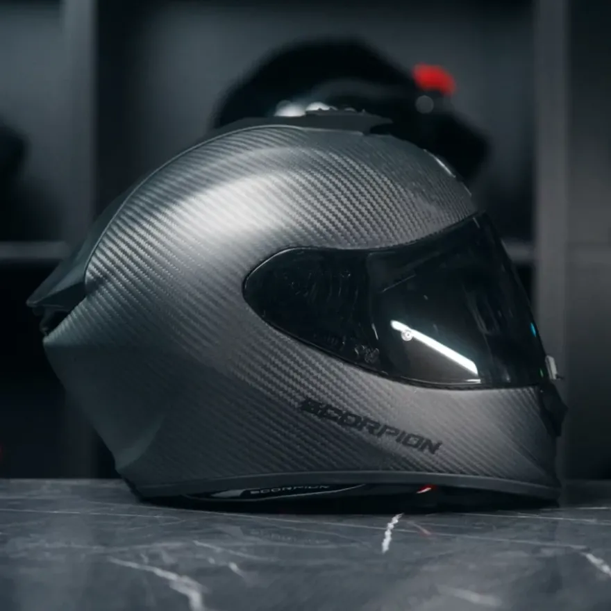 Scorpion Exo-1400 Evo II Carbon Air Solid Matt black