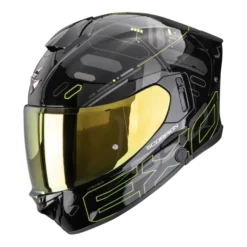 Scorpion EXO-530 Fond Black Neon Yellow