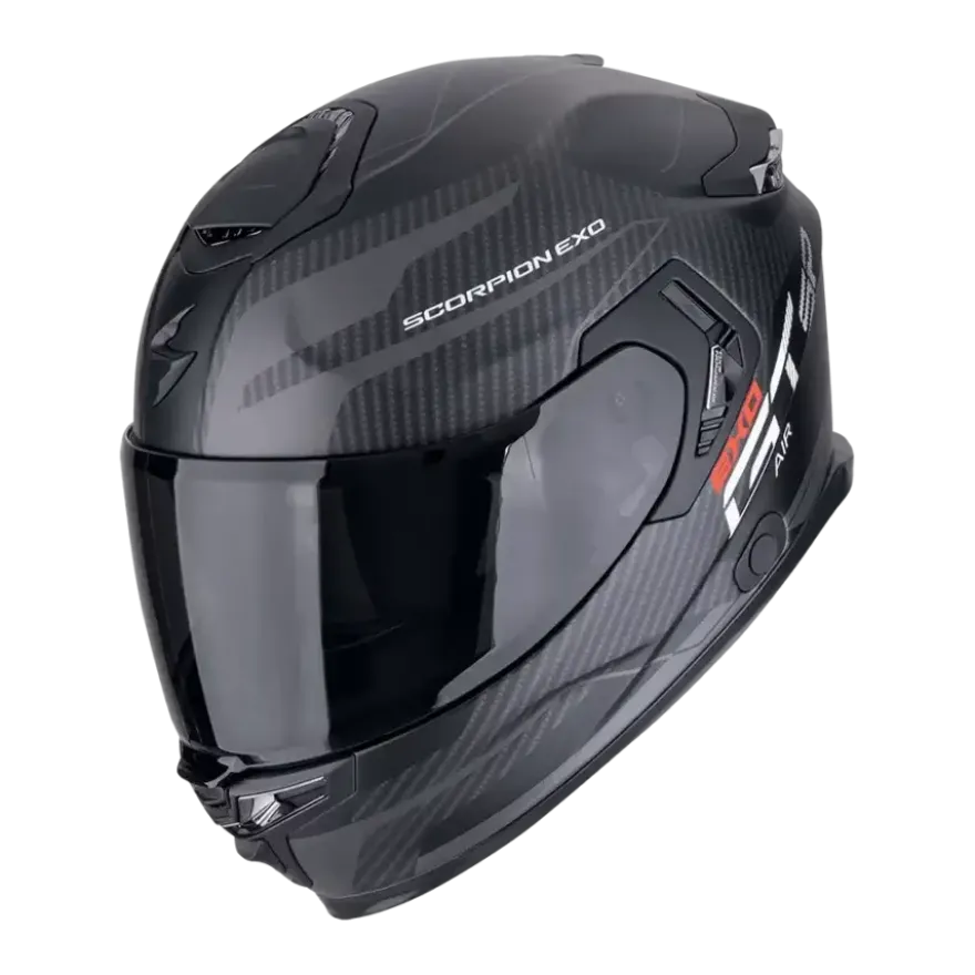 Scorpion EXO-GT SP Air Flex Matt Black Silver