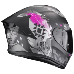 Scorpion EXO-530 Hadji Matt Black Pink