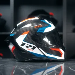 Scorpion Exo-R1 Evo Carbon Air Propel Black White Red