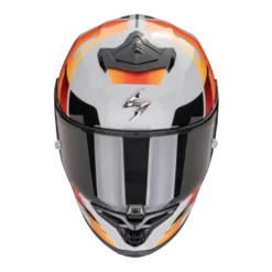 Scorpion EXO-R1 Evo II Adrenaline Grey Red Orange