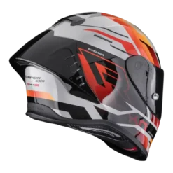 Scorpion EXO-R1 Evo II Adrenaline Grey Red Orange