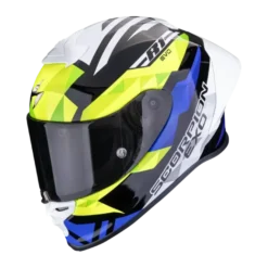 Scorpion EXO-R1 Evo II Valere Black Blue Neon Yellow