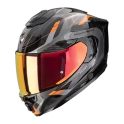 Scorpion EXO-1500 Sleek Black Orange