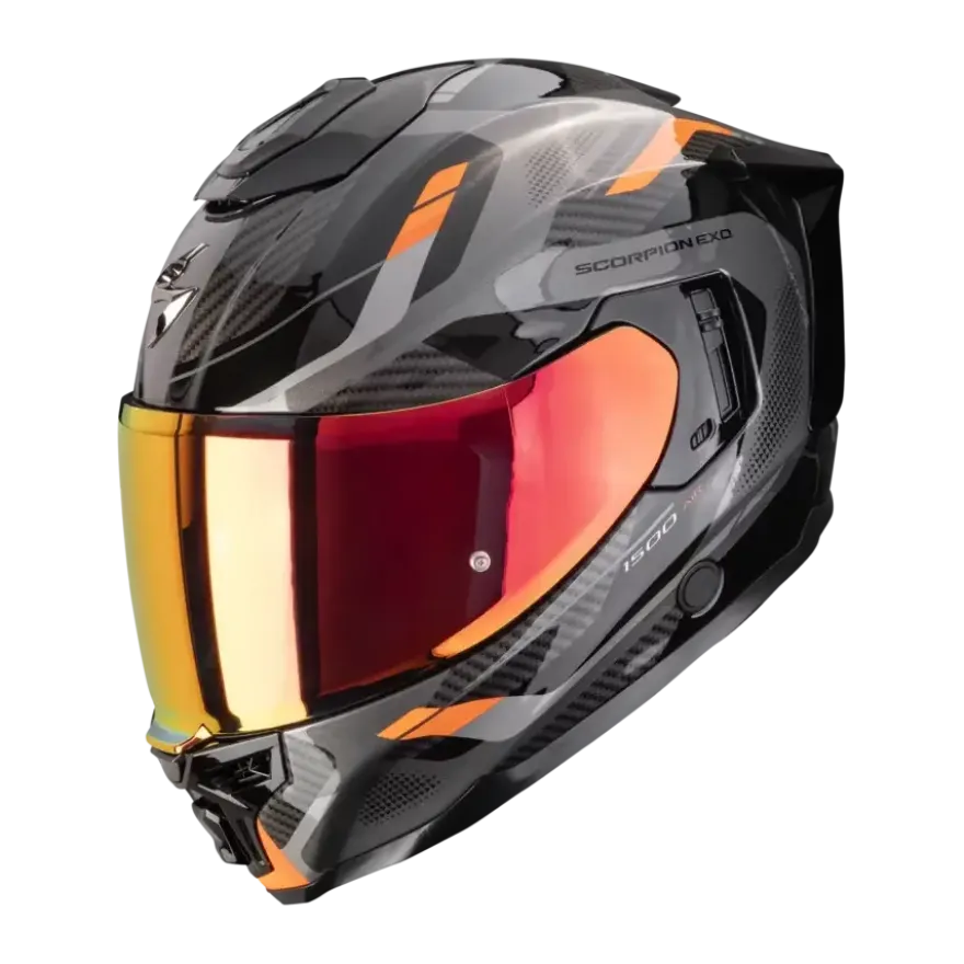 Scorpion EXO-1500 Sleek Black Orange