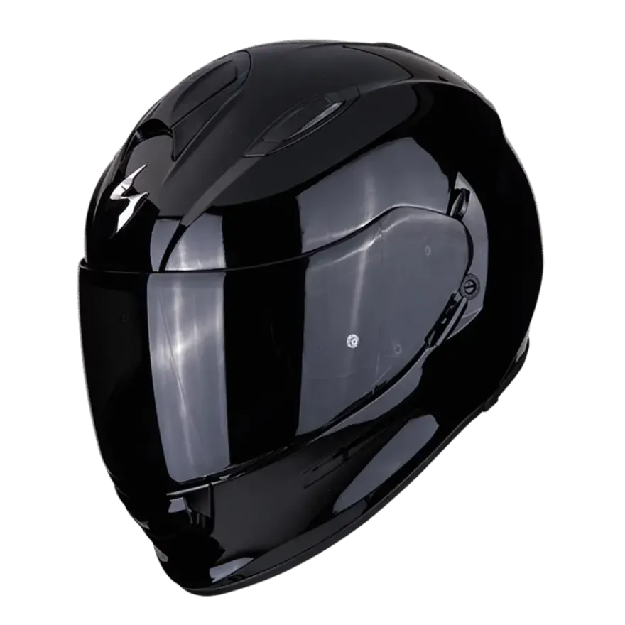 Scorpion Exo-491 Solid Glossy Black