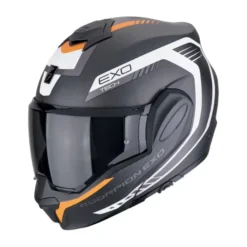 Scorpion Exo-Tech Evo Carbon Cosy Matt Black-Orange