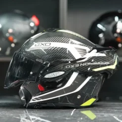 Scorpion Exo-Tech Evo Carbon Cosy Black-Neon yellow