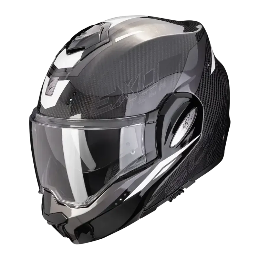 Scorpion Exo-Tech Evo Carbon Rover Black-White