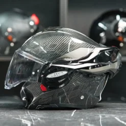 Scorpion Exo-Tech Evo Carbon Rover Black-White