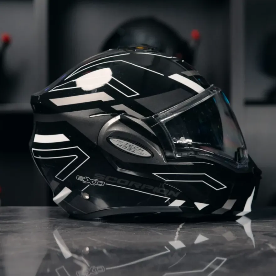 Scorpion Exo-Tech Evo Conquer Black-White
