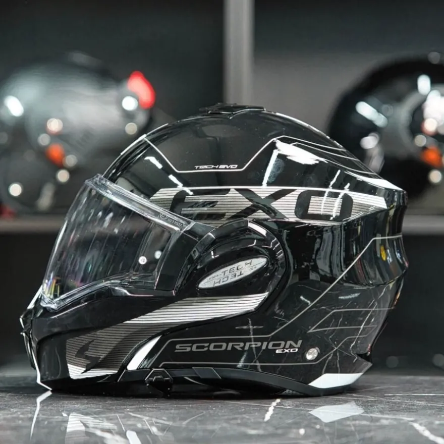 Scorpion Exo-Tech Evo Traveller Black-White