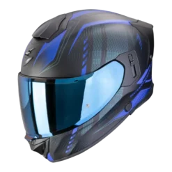 Scorpion EXO-530 Theras Matt Black Blue