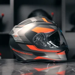 Scorpion Exo-491 Zumo Matt Black Red