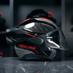 Shark OXO Rydger Black Silver Red