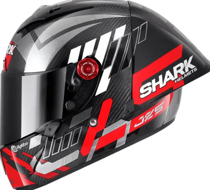 Shark – Shark Race-R Pro GP 06 Replica Zarco Carbon Chrom Red